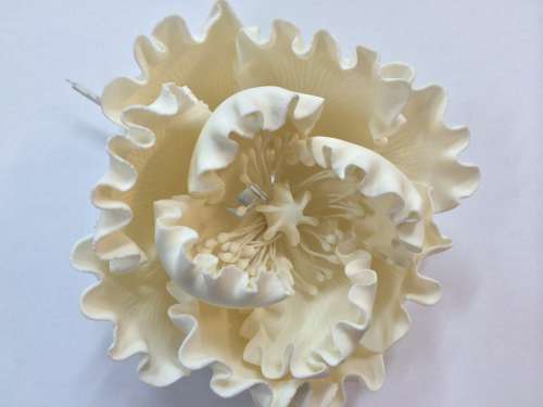 Large Peony Gumpaste Flower - Click Image to Close